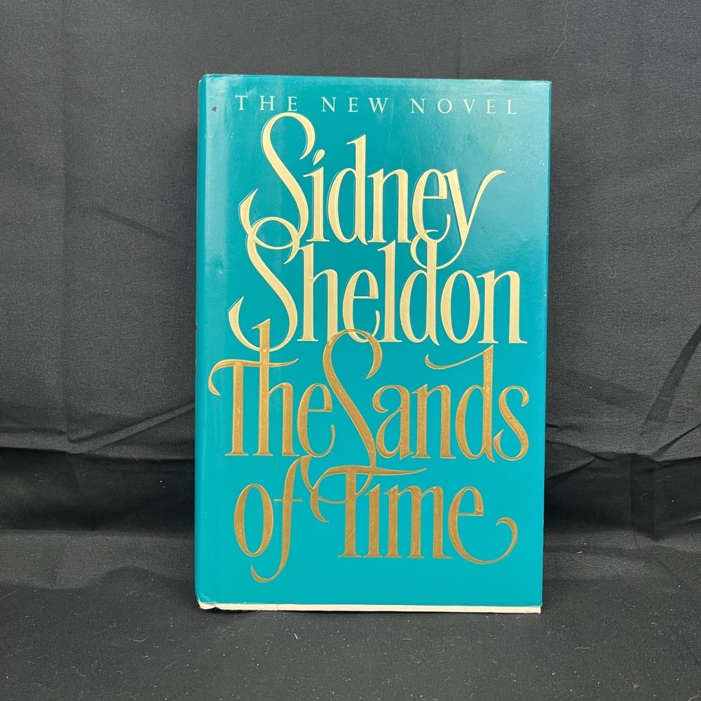 Sidney Sheldon The Sands of Time Hardcover Novel 1988 ISBN 9780688065713